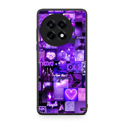 OnePlus 13R Collage Stay Wild Θήκη Αγίου Βαλεντίνου από τη Smartfits με σχέδιο στο πίσω μέρος και μαύρο περίβλημα | Smartphone case with colorful back and black bezels by Smartfits