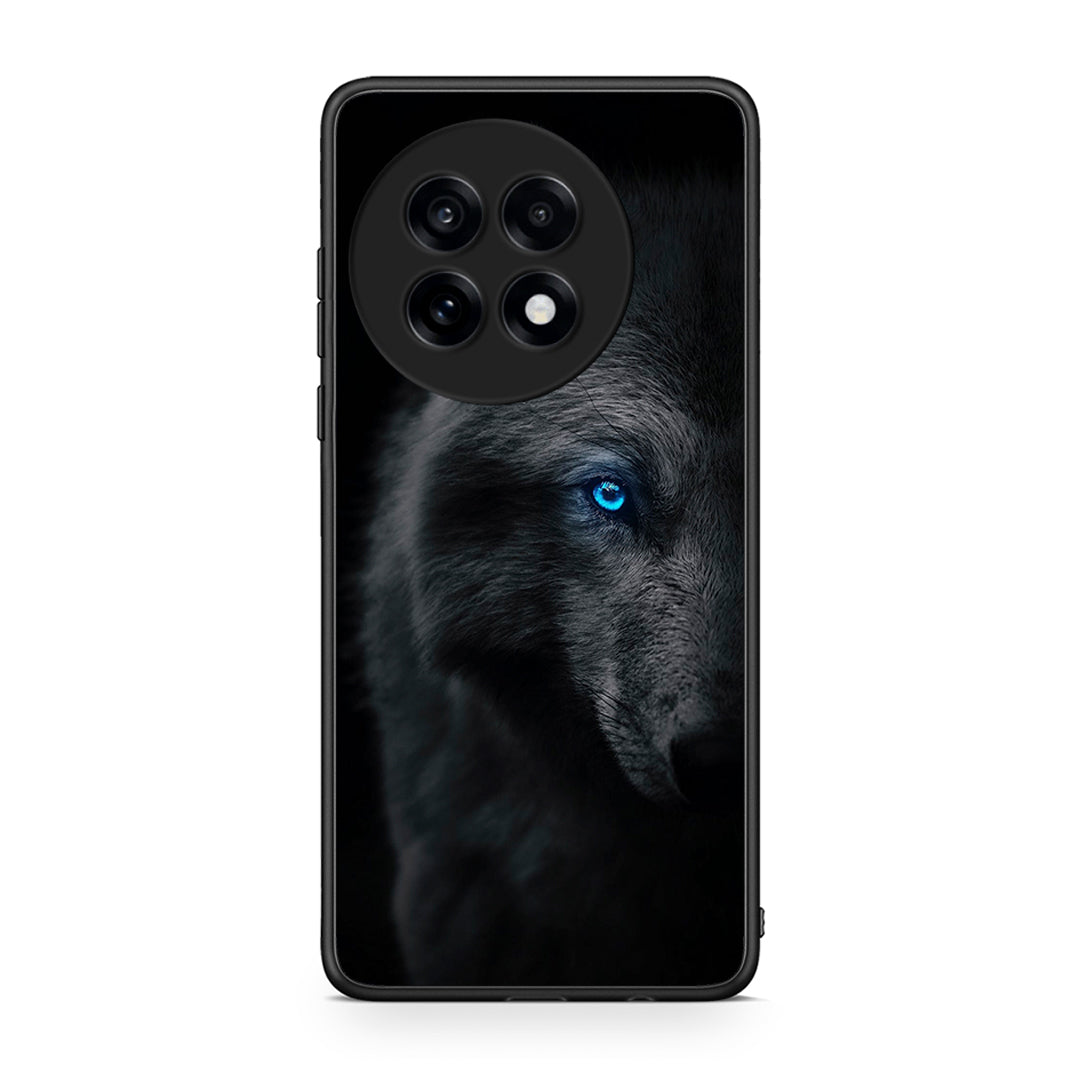 OnePlus 13R Dark Wolf θήκη από τη Smartfits με σχέδιο στο πίσω μέρος και μαύρο περίβλημα | Smartphone case with colorful back and black bezels by Smartfits