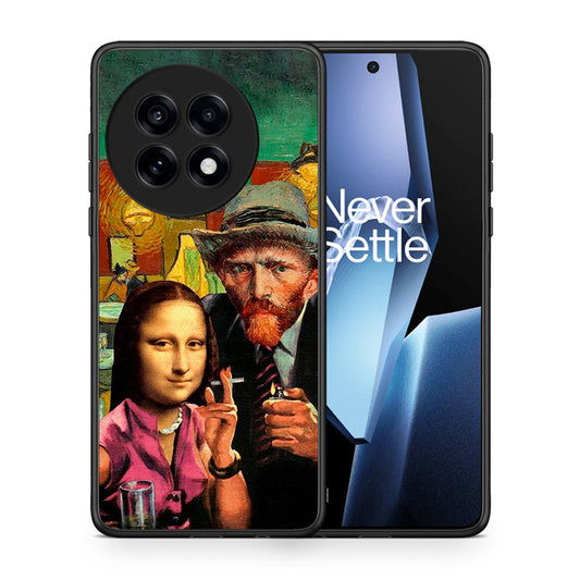 Θήκη OnePlus 13R Funny Art από τη Smartfits με σχέδιο στο πίσω μέρος και μαύρο περίβλημα | OnePlus 13R Funny Art case with colorful back and black bezels