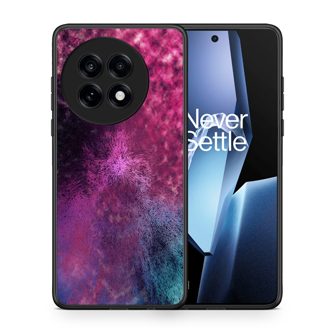 Θήκη OnePlus 13R Aurora Galaxy από τη Smartfits με σχέδιο στο πίσω μέρος και μαύρο περίβλημα | OnePlus 13R Aurora Galaxy case with colorful back and black bezels