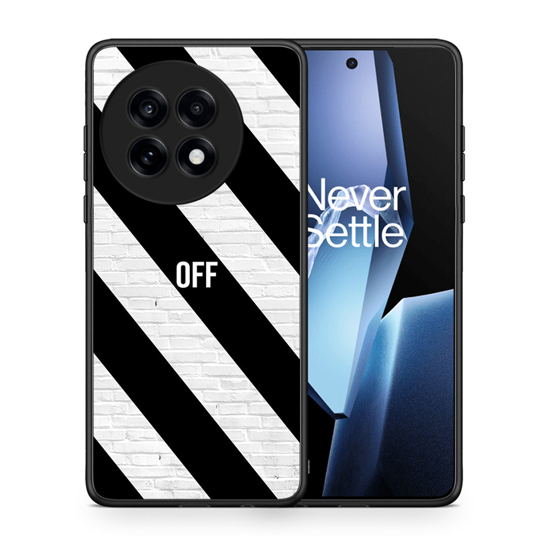 Θήκη OnePlus 13R Get Off από τη Smartfits με σχέδιο στο πίσω μέρος και μαύρο περίβλημα | OnePlus 13R Get Off case with colorful back and black bezels