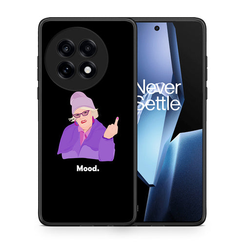 Θήκη OnePlus 13R Grandma Mood Black από τη Smartfits με σχέδιο στο πίσω μέρος και μαύρο περίβλημα | OnePlus 13R Grandma Mood Black case with colorful back and black bezels