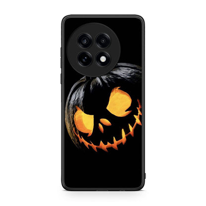 OnePlus 13R Halloween Scary Pumpkin Θήκη από τη Smartfits με σχέδιο στο πίσω μέρος και μαύρο περίβλημα | Smartphone case with colorful back and black bezels by Smartfits