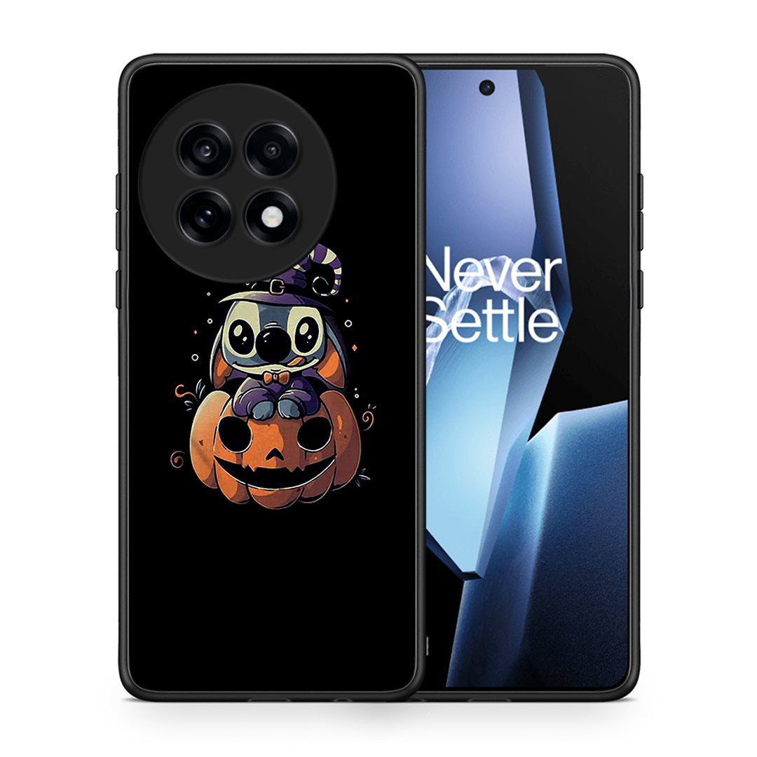 Θήκη OnePlus 13R Halloween Stitch από τη Smartfits με σχέδιο στο πίσω μέρος και μαύρο περίβλημα | OnePlus 13R Halloween Stitch case with colorful back and black bezels