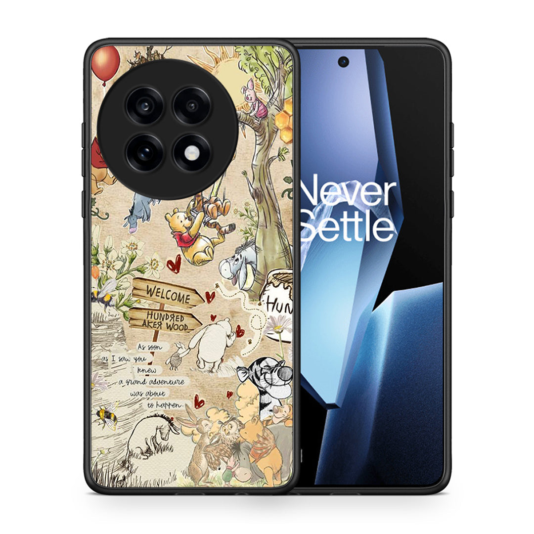 Θήκη OnePlus 13R Happy Friends από τη Smartfits με σχέδιο στο πίσω μέρος και μαύρο περίβλημα | OnePlus 13R Happy Friends case with colorful back and black bezels