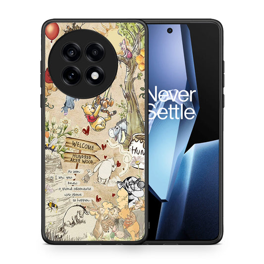 Θήκη OnePlus 13R Happy Friends από τη Smartfits με σχέδιο στο πίσω μέρος και μαύρο περίβλημα | OnePlus 13R Happy Friends case with colorful back and black bezels