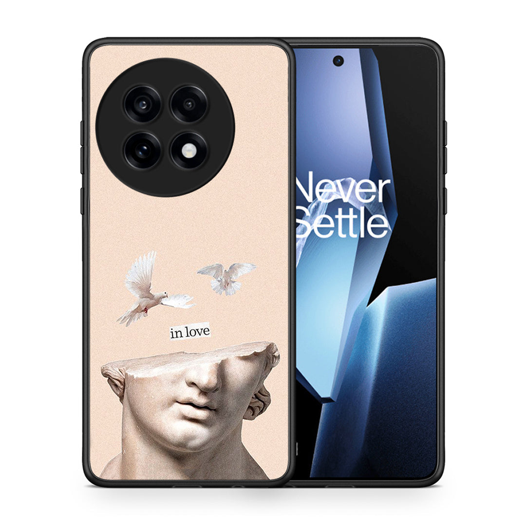 Θήκη OnePlus 13R In Love από τη Smartfits με σχέδιο στο πίσω μέρος και μαύρο περίβλημα | OnePlus 13R In Love case with colorful back and black bezels