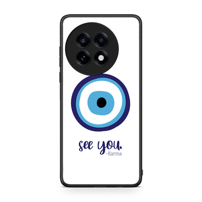 OnePlus 13R Karma Says θήκη από τη Smartfits με σχέδιο στο πίσω μέρος και μαύρο περίβλημα | Smartphone case with colorful back and black bezels by Smartfits