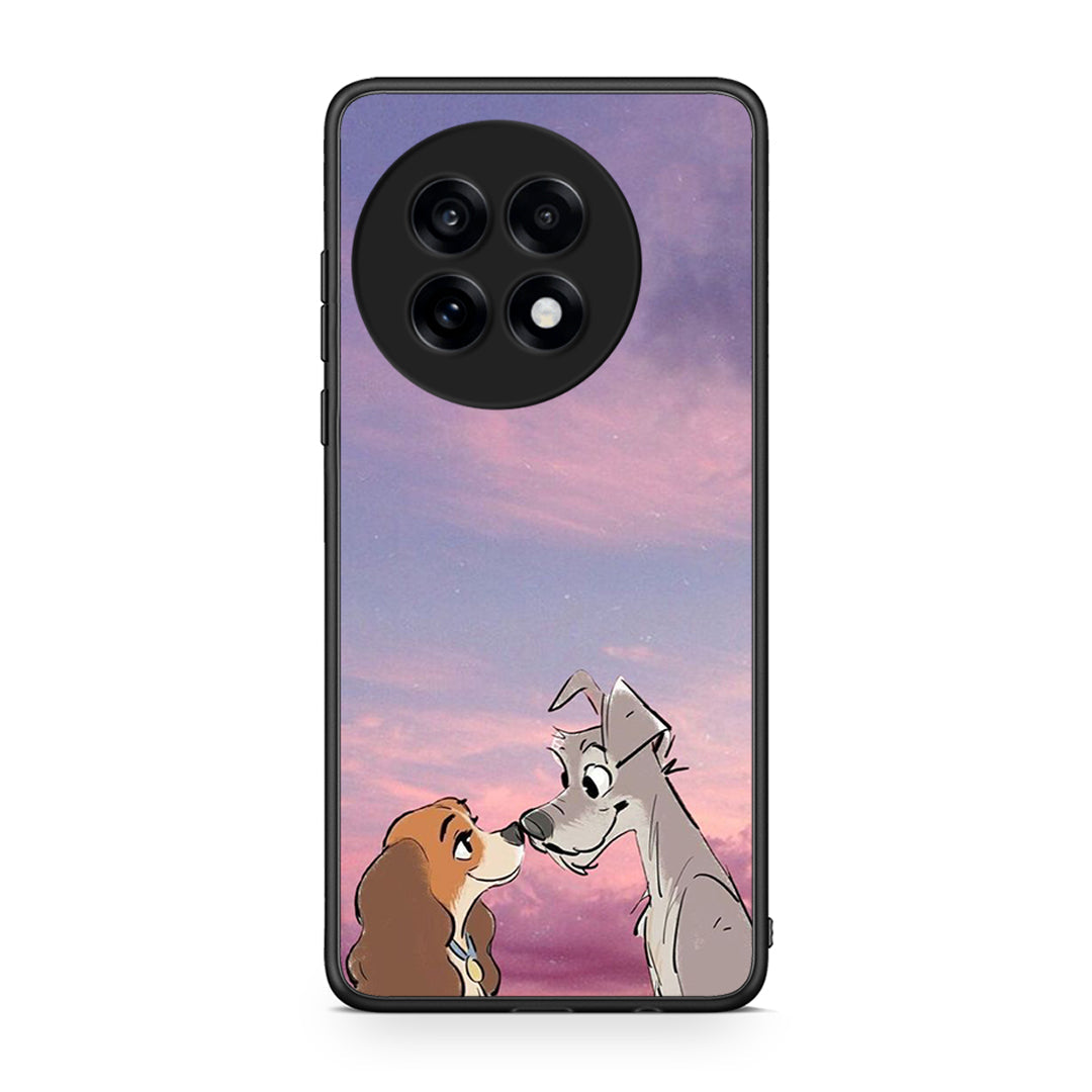 OnePlus 13R Lady And Tramp θήκη από τη Smartfits με σχέδιο στο πίσω μέρος και μαύρο περίβλημα | Smartphone case with colorful back and black bezels by Smartfits