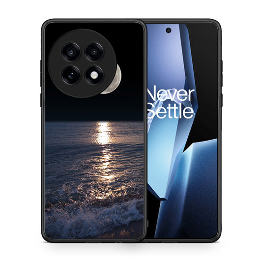 Θήκη OnePlus 13R Moon Landscape από τη Smartfits με σχέδιο στο πίσω μέρος και μαύρο περίβλημα | OnePlus 13R Moon Landscape case with colorful back and black bezels