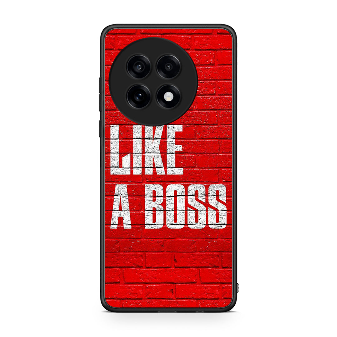 OnePlus 13R Like A Boss θήκη από τη Smartfits με σχέδιο στο πίσω μέρος και μαύρο περίβλημα | Smartphone case with colorful back and black bezels by Smartfits