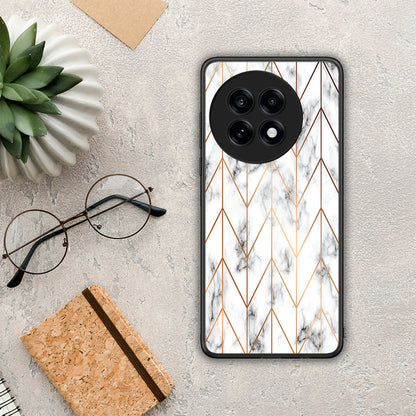 Marble Gold Geometric - OnePlus 13R θήκη