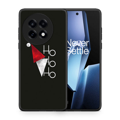 Θήκη OnePlus 13R Minimal Christmas από τη Smartfits με σχέδιο στο πίσω μέρος και μαύρο περίβλημα | OnePlus 13R Minimal Christmas case with colorful back and black bezels