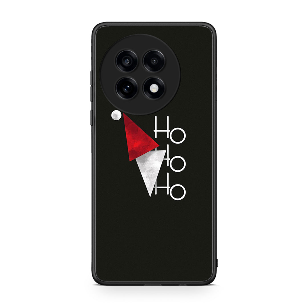 OnePlus 13R Minimal Christmas θήκη από τη Smartfits με σχέδιο στο πίσω μέρος και μαύρο περίβλημα | Smartphone case with colorful back and black bezels by Smartfits