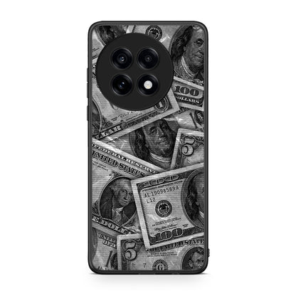 OnePlus 13R Money Dollars θήκη από τη Smartfits με σχέδιο στο πίσω μέρος και μαύρο περίβλημα | Smartphone case with colorful back and black bezels by Smartfits