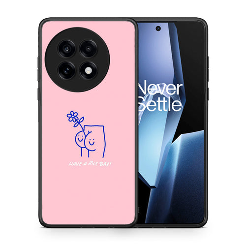 Θήκη OnePlus 13R Nice Day από τη Smartfits με σχέδιο στο πίσω μέρος και μαύρο περίβλημα | OnePlus 13R Nice Day case with colorful back and black bezels