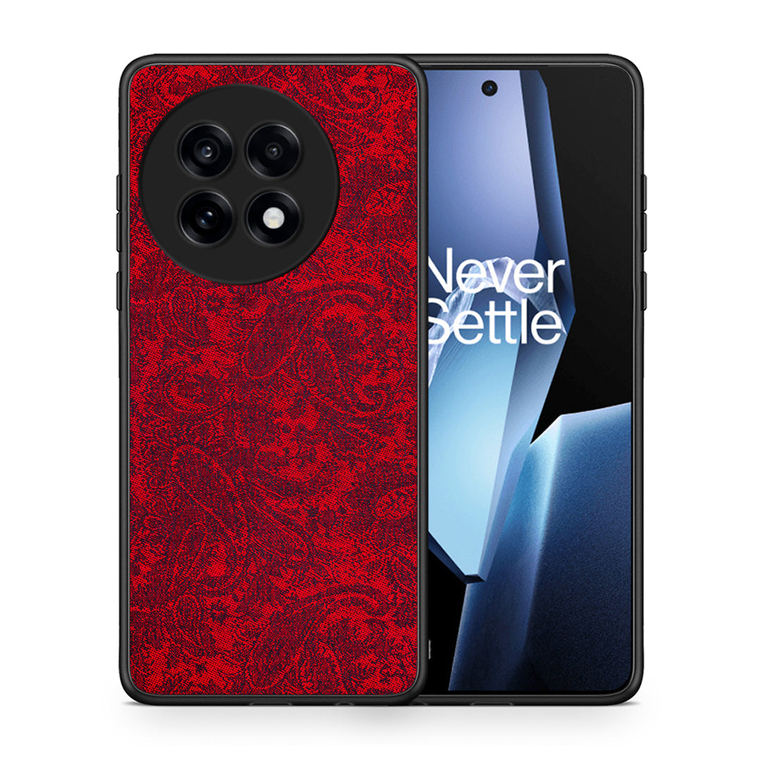 Θήκη OnePlus 13R Paisley Cashmere από τη Smartfits με σχέδιο στο πίσω μέρος και μαύρο περίβλημα | OnePlus 13R Paisley Cashmere case with colorful back and black bezels
