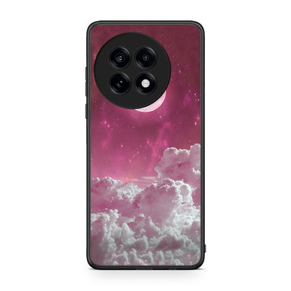 OnePlus 13R Pink Moon Θήκη από τη Smartfits με σχέδιο στο πίσω μέρος και μαύρο περίβλημα | Smartphone case with colorful back and black bezels by Smartfits