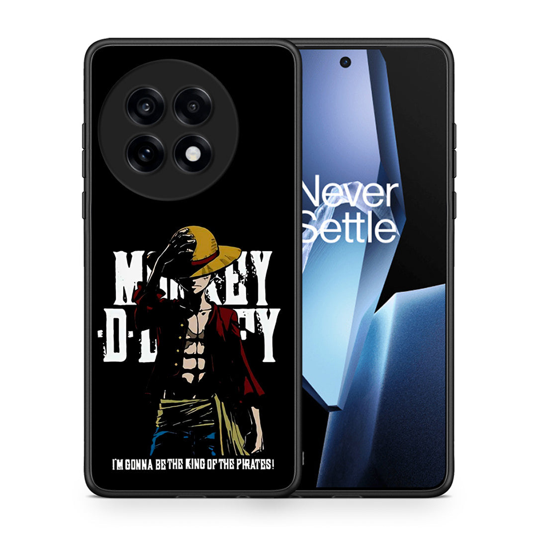 Θήκη OnePlus 13R Pirate King από τη Smartfits με σχέδιο στο πίσω μέρος και μαύρο περίβλημα | OnePlus 13R Pirate King case with colorful back and black bezels