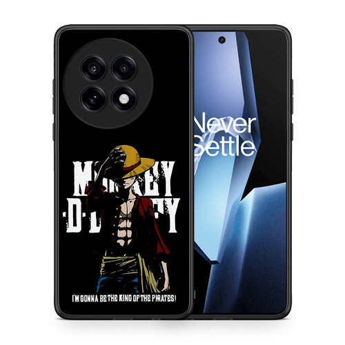 Θήκη OnePlus 13R Pirate King από τη Smartfits με σχέδιο στο πίσω μέρος και μαύρο περίβλημα | OnePlus 13R Pirate King case with colorful back and black bezels