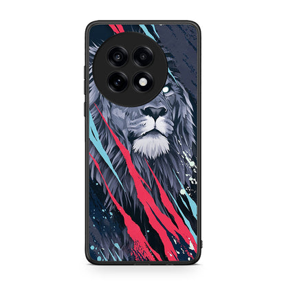 4 - OnePlus 13R Lion Designer PopArt case, cover, bumper