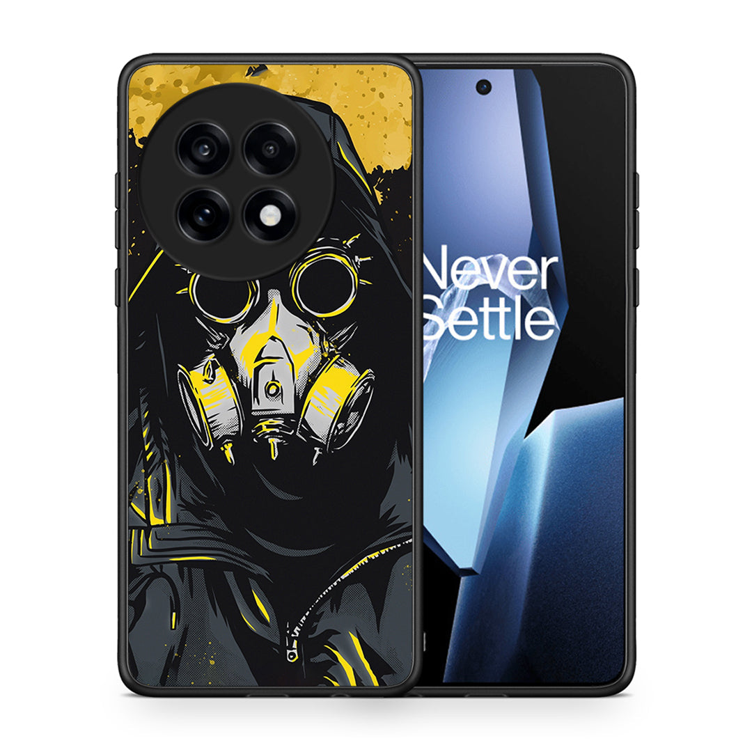 Θήκη OnePlus 13R Mask PopArt από τη Smartfits με σχέδιο στο πίσω μέρος και μαύρο περίβλημα | OnePlus 13R Mask PopArt case with colorful back and black bezels