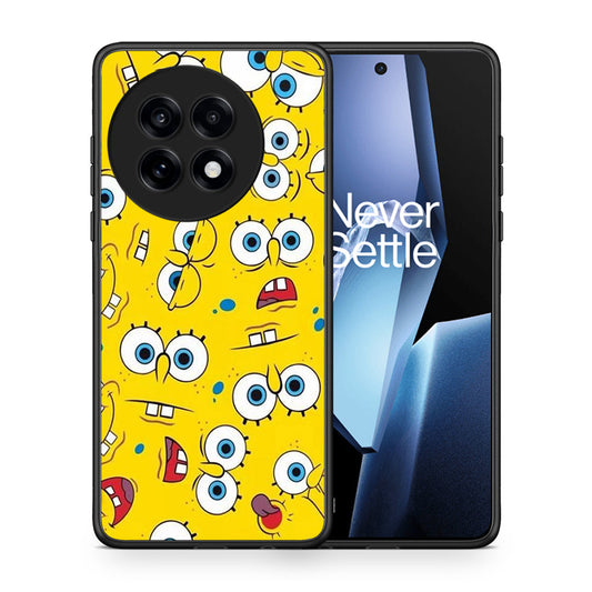 Θήκη OnePlus 13R Sponge PopArt από τη Smartfits με σχέδιο στο πίσω μέρος και μαύρο περίβλημα | OnePlus 13R Sponge PopArt case with colorful back and black bezels