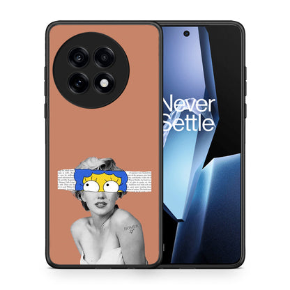 Θήκη OnePlus 13R Sim Merilyn από τη Smartfits με σχέδιο στο πίσω μέρος και μαύρο περίβλημα | OnePlus 13R Sim Merilyn case with colorful back and black bezels