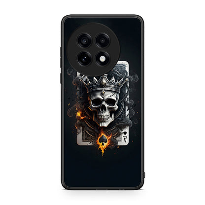 OnePlus 13R Skull King Ace θήκη από τη Smartfits με σχέδιο στο πίσω μέρος και μαύρο περίβλημα | Smartphone case with colorful back and black bezels by Smartfits