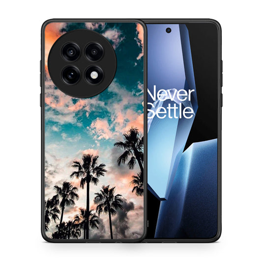 Θήκη OnePlus 13R Sky Summer από τη Smartfits με σχέδιο στο πίσω μέρος και μαύρο περίβλημα | OnePlus 13R Sky Summer case with colorful back and black bezels
