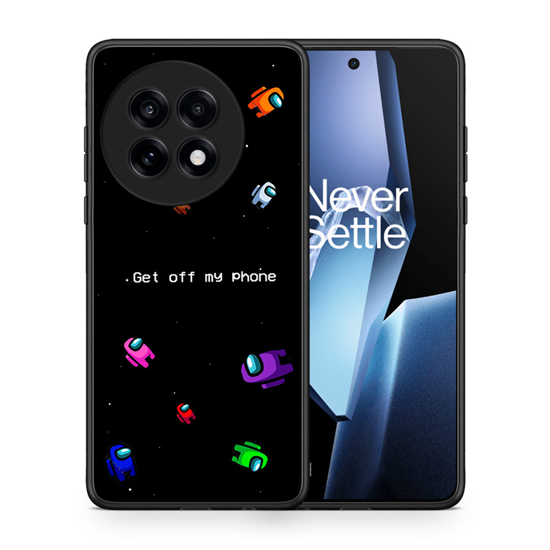 Θήκη OnePlus 13R AFK Text από τη Smartfits με σχέδιο στο πίσω μέρος και μαύρο περίβλημα | OnePlus 13R AFK Text case with colorful back and black bezels