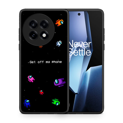 Θήκη OnePlus 13R AFK Text από τη Smartfits με σχέδιο στο πίσω μέρος και μαύρο περίβλημα | OnePlus 13R AFK Text case with colorful back and black bezels