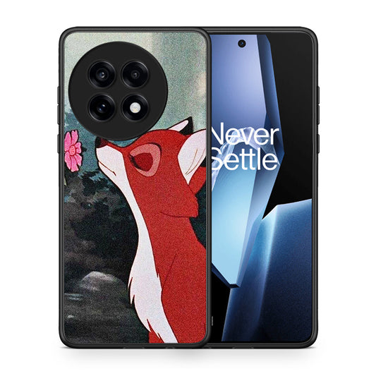 Θήκη OnePlus 13R Tod And Vixey Love 2 από τη Smartfits με σχέδιο στο πίσω μέρος και μαύρο περίβλημα | OnePlus 13R Tod And Vixey Love 2 case with colorful back and black bezels