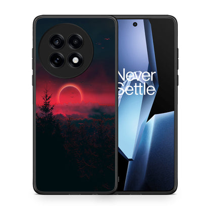 Θήκη OnePlus 13R Sunset Tropic από τη Smartfits με σχέδιο στο πίσω μέρος και μαύρο περίβλημα | OnePlus 13R Sunset Tropic case with colorful back and black bezels