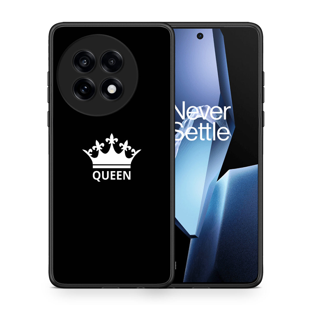Θήκη OnePlus 13R Queen Valentine από τη Smartfits με σχέδιο στο πίσω μέρος και μαύρο περίβλημα | OnePlus 13R Queen Valentine case with colorful back and black bezels