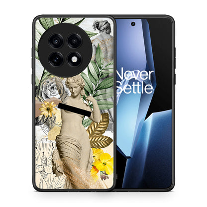 Θήκη OnePlus 13R Woman Statue από τη Smartfits με σχέδιο στο πίσω μέρος και μαύρο περίβλημα | OnePlus 13R Woman Statue case with colorful back and black bezels