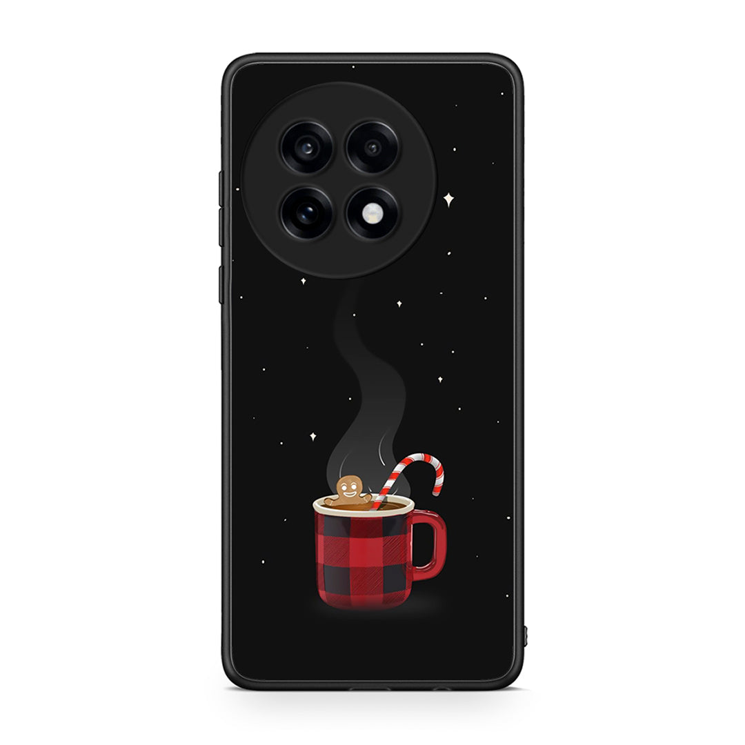 OnePlus 13R Xmas Bathing θήκη από τη Smartfits με σχέδιο στο πίσω μέρος και μαύρο περίβλημα | Smartphone case with colorful back and black bezels by Smartfits