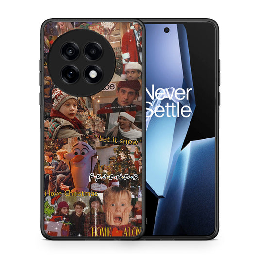 Θήκη OnePlus 13R Xmas Wishes από τη Smartfits με σχέδιο στο πίσω μέρος και μαύρο περίβλημα | OnePlus 13R Xmas Wishes case with colorful back and black bezels