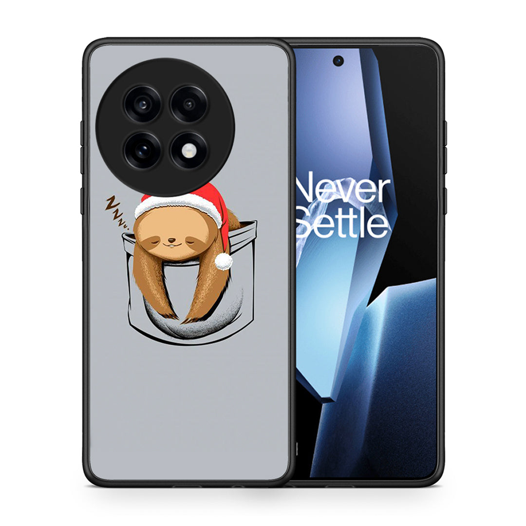 Θήκη OnePlus 13R Xmas Zzzz από τη Smartfits με σχέδιο στο πίσω μέρος και μαύρο περίβλημα | OnePlus 13R Xmas Zzzz case with colorful back and black bezels