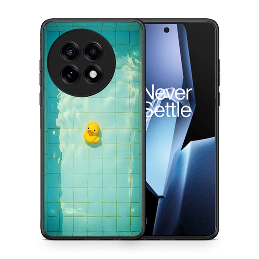 Θήκη OnePlus 13R Yellow Duck από τη Smartfits με σχέδιο στο πίσω μέρος και μαύρο περίβλημα | OnePlus 13R Yellow Duck case with colorful back and black bezels