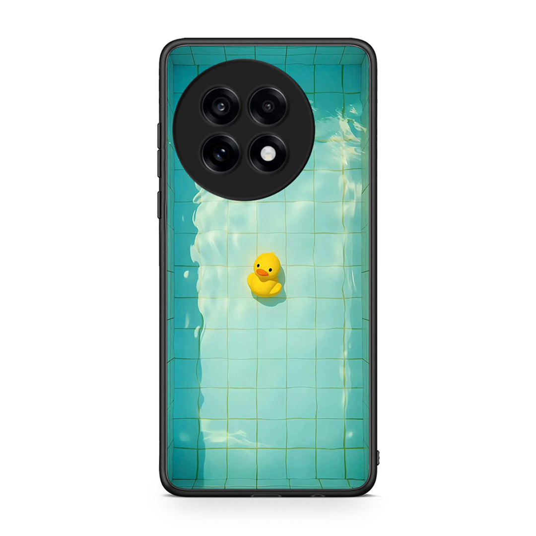 OnePlus 13R Yellow Duck θήκη από τη Smartfits με σχέδιο στο πίσω μέρος και μαύρο περίβλημα | Smartphone case with colorful back and black bezels by Smartfits