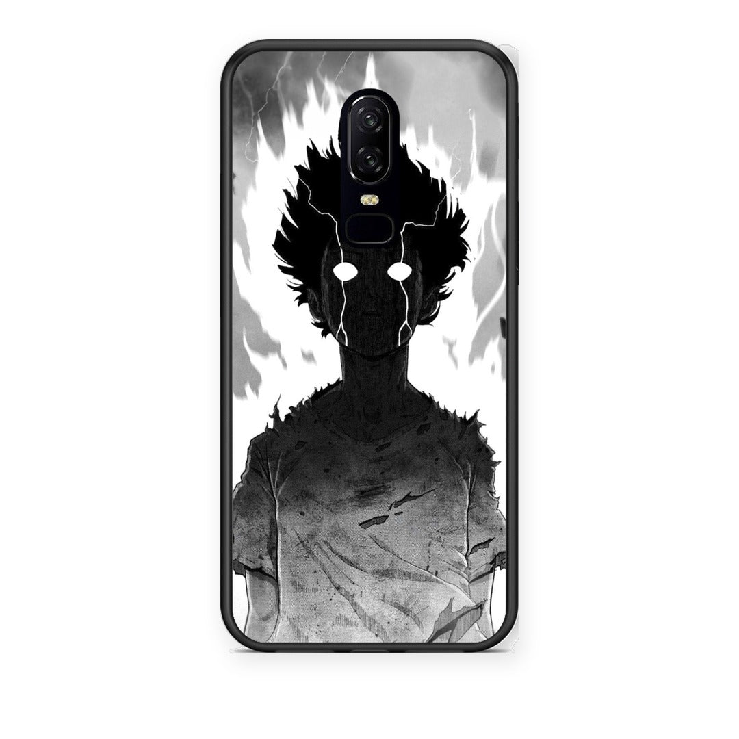 Θήκη OnePlus 6 Anime Boy από τη Smartfits με σχέδιο στο πίσω μέρος και μαύρο περίβλημα | OnePlus 6 Anime Boy case with colorful back and black bezels