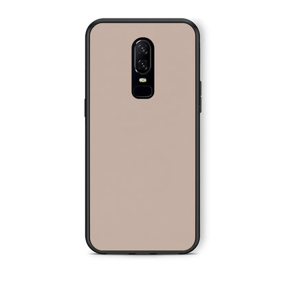 Θήκη OnePlus 6 Blush Beige από τη Smartfits με σχέδιο στο πίσω μέρος και μαύρο περίβλημα | OnePlus 6 Blush Beige case with colorful back and black bezels