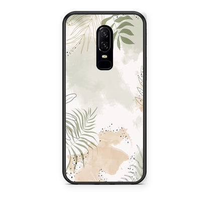 Θήκη OnePlus 6 Nude Plants από τη Smartfits με σχέδιο στο πίσω μέρος και μαύρο περίβλημα | OnePlus 6 Nude Plants case with colorful back and black bezels