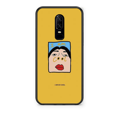 Θήκη OnePlus 6 So Cool από τη Smartfits με σχέδιο στο πίσω μέρος και μαύρο περίβλημα | OnePlus 6 So Cool case with colorful back and black bezels