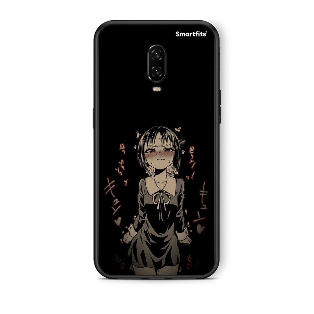 OnePlus 6T Anime Girl θήκη από τη Smartfits με σχέδιο στο πίσω μέρος και μαύρο περίβλημα | Smartphone case with colorful back and black bezels by Smartfits