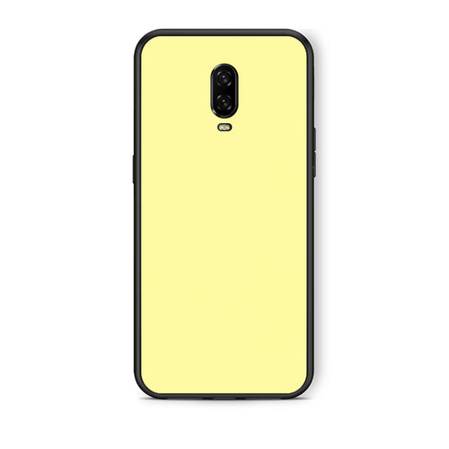 Θήκη OnePlus 6T Butter Yellow από τη Smartfits με σχέδιο στο πίσω μέρος και μαύρο περίβλημα | OnePlus 6T Butter Yellow case with colorful back and black bezels