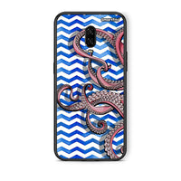 Thumbnail for OnePlus 6T Chevron Devilfish θήκη από τη Smartfits με σχέδιο στο πίσω μέρος και μαύρο περίβλημα | Smartphone case with colorful back and black bezels by Smartfits