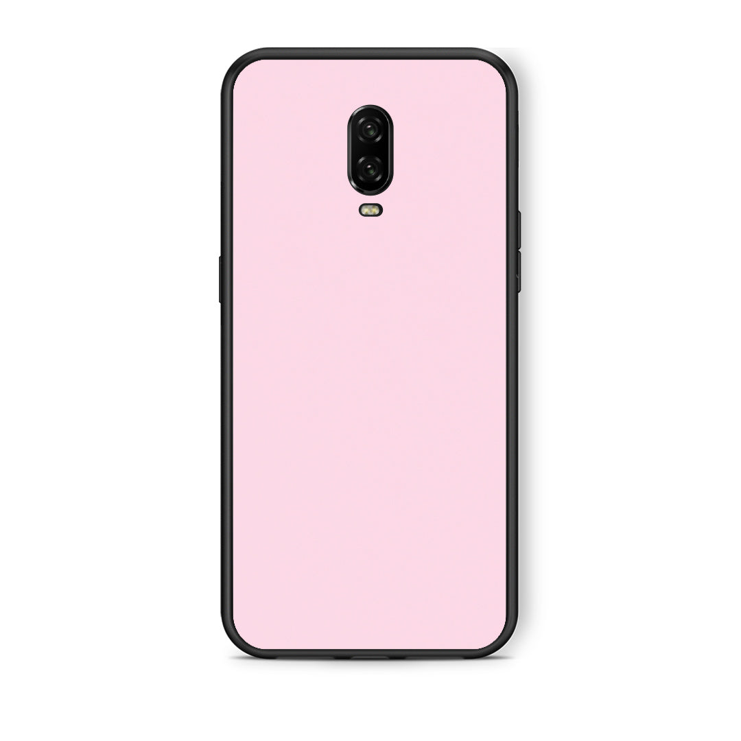 Θήκη OnePlus 6T Pale Pink από τη Smartfits με σχέδιο στο πίσω μέρος και μαύρο περίβλημα | OnePlus 6T Pale Pink case with colorful back and black bezels