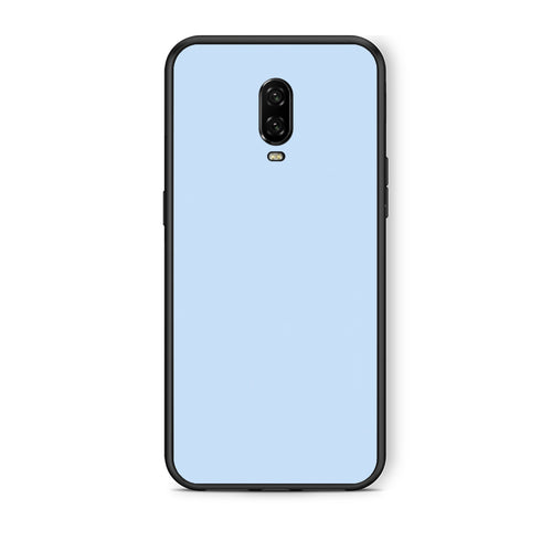 Θήκη OnePlus 6T Powder Blue από τη Smartfits με σχέδιο στο πίσω μέρος και μαύρο περίβλημα | OnePlus 6T Powder Blue case with colorful back and black bezels